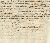 Carta de Joan Avellán a Simón Ruiz en Medina del Campo